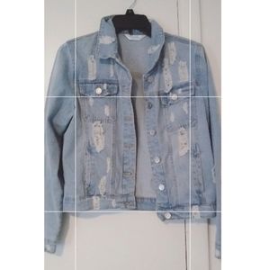 Highway Ripped Jean Jacket